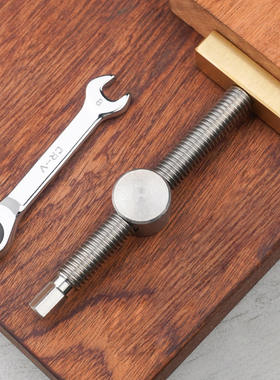 Woodworking desktop vise, mortise and tenon stopper, fixed