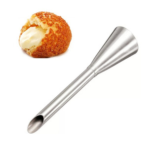 Stainless steel puff piping spout, squeezing spout, squeezi