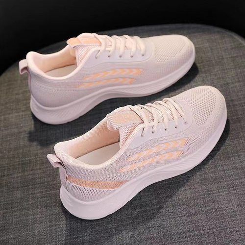 2024 Spring and Autumn Women's Shoes Flyknit Sports Shoes W