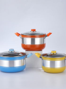Multi functional household soup pot, large capacity pressur