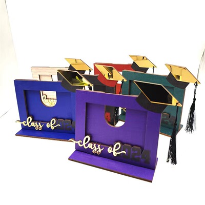 2024 Graduation Season Stage Display Graduation Photos Wood