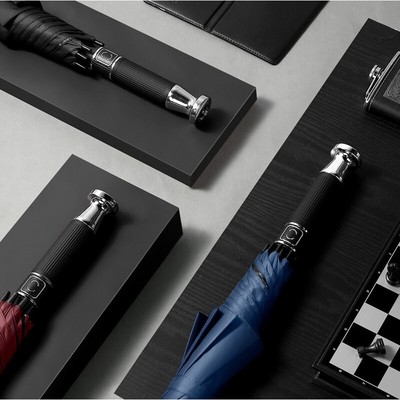 Customized umbrella with long handle, printed logo, enlarge