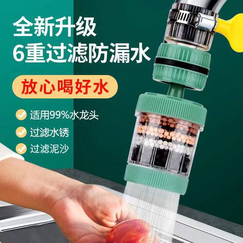 Faucet filter, household tap water purifier, clean water, k