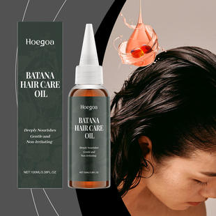 HOEGOA Batana hair oil nourishes, nourishes, and strengthen
