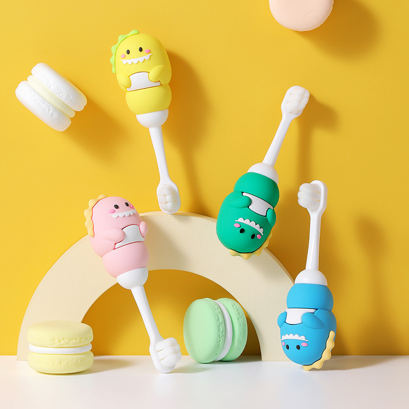 Wanmao Children's Toothbrush 1 Pack 2-6 Year Old Baby Carto