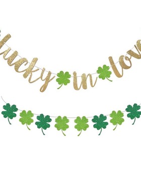 Irish Festival Ball Stage Background Decoration Banner Pull