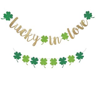 Irish Festival Ball Stage Background Decoration Banner Pull