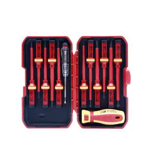 insulated ste VDE chrome vanadium set piece screwdriver