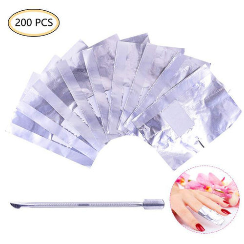 Nail art supplies tools, nail removal tin foil, nail remova