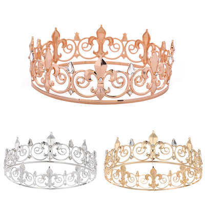 BridalRoundCrownBaroqueBl