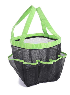 Cross border popular mesh bag with 8 pockets for washing an