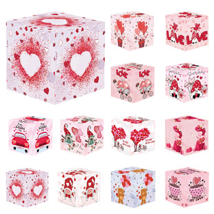 Valentine's Day Pink Candy Box 2024 Valentine's Day Decorat