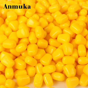 Floating water imitation corn kernels silicone soft bait fo