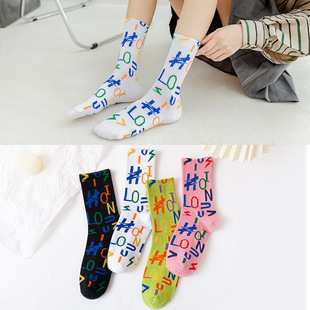 mid tube Japanese children trendy Korean Ins Socks socks