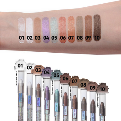MAFFICK Pearl Multi functional Ten color eye shadow Stick F