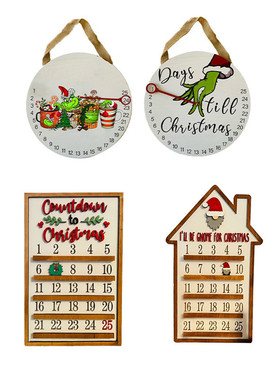 Valentine's Day Wooden Calendar Mobile Ornament Craft Ornam