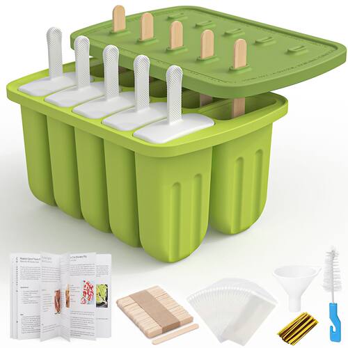 10 popular silicone ice cream molds, including home made DI