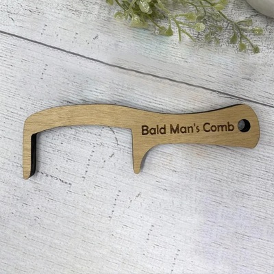 New Gag Gift Comb for Bald Man, a funny gift comb for bald
