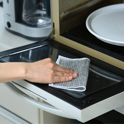 Steel wire dishwashing cloth, daily mesh, non greasy cloth,