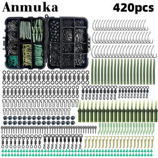 420 pieces of European style carp fishing accessories set f