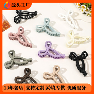 Bow hair clip, women's high-end temperament, hair tie, shar