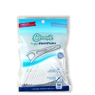 Cleanpik dental floss stick Y-shaped back teeth with toothp