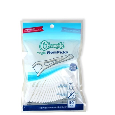 Cleanpik dental floss stick Y-shaped back teeth with toothp