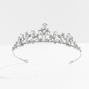 Bridal Crown Premium Diamond Crown Wedding Headband Water D