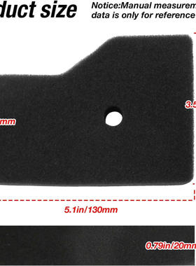 Compatible with Honda generator air filter EB2000i 17211-Z0