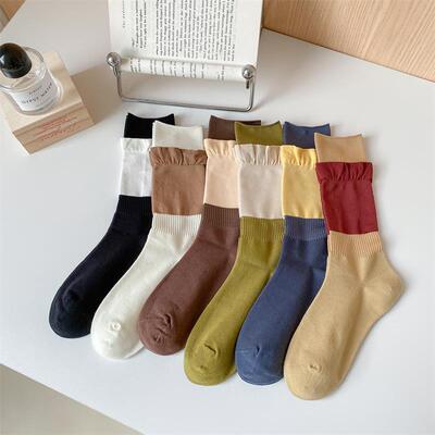 Autumn and Winter Socks Children's New Women's Mid tube Soc