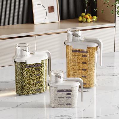 Five grain  miscellaneous grain storage box, miscellaneo