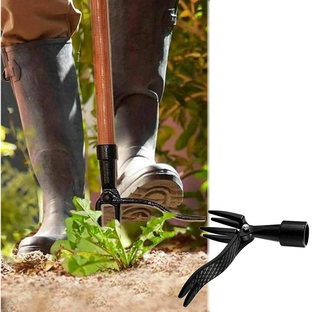 Stand Up Weed Puller Weeder Rooter Manual Non Bending Rooti