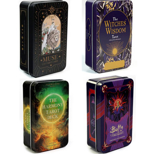 Tarot Cards in Iron Boxes with High Grade Ironing Technolog