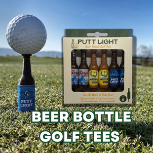 New Mini Beer Bottle Golf Tees Resin Mini Bottle shaped Gol