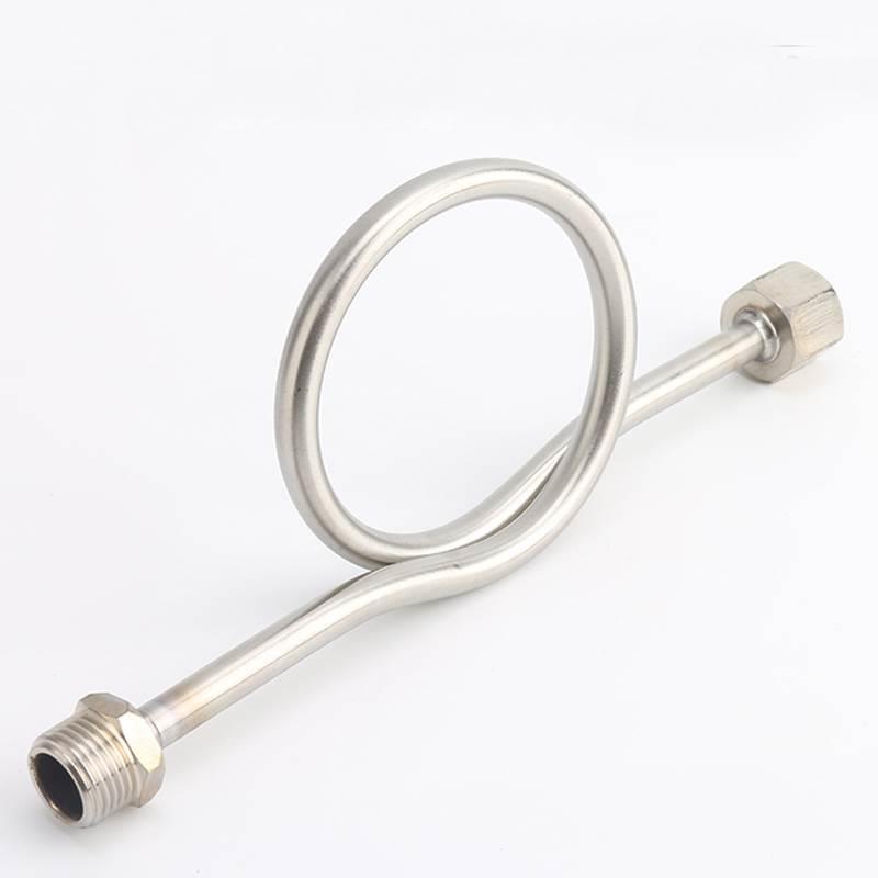 不锈钢304/316压力表弯管 M20*1.5  M14*1.5缓冲管 压力表弯