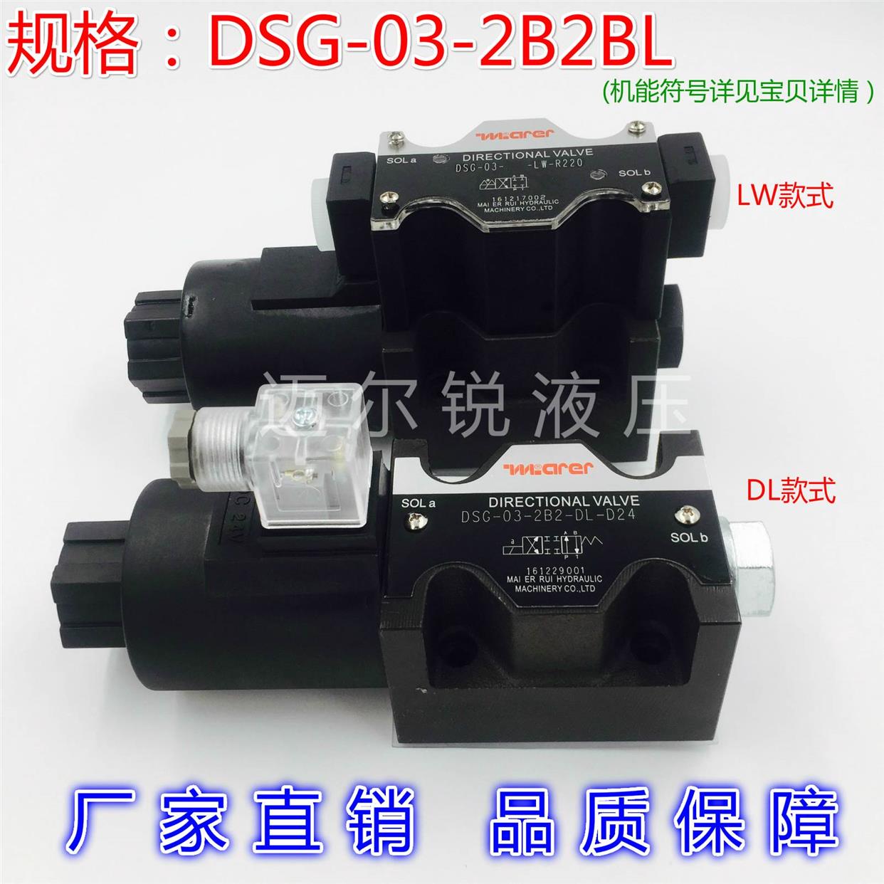 DSG-03-2B2BL 电磁阀
