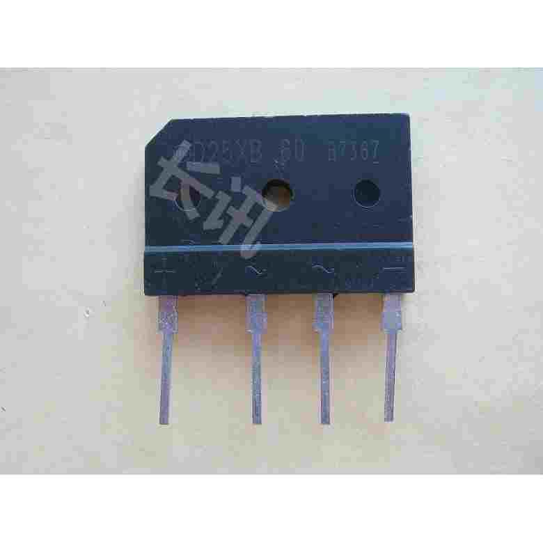拆机的电磁炉桥堆 D25XB60=D25XB80 25A整流桥堆 扁桥