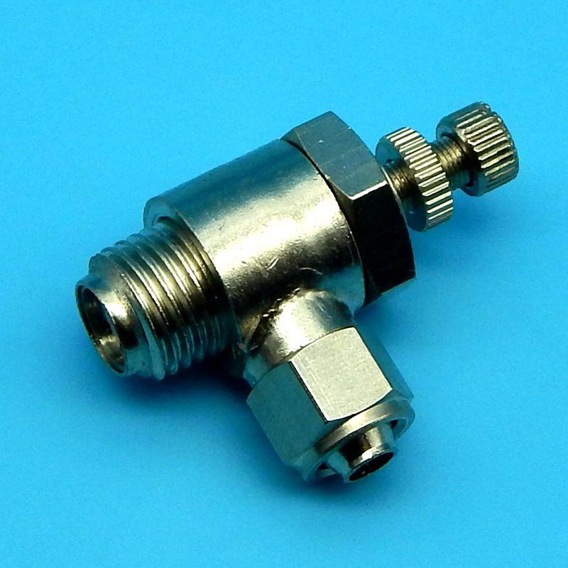 全铜镀镍气动耐高压快拧调速阀TSL4 6 8 10 12-01 02 03 04调节阀