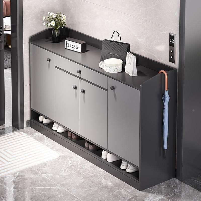 鞋柜家用门口室内新款2024爆款入户收纳玄关柜实木简易鞋架子