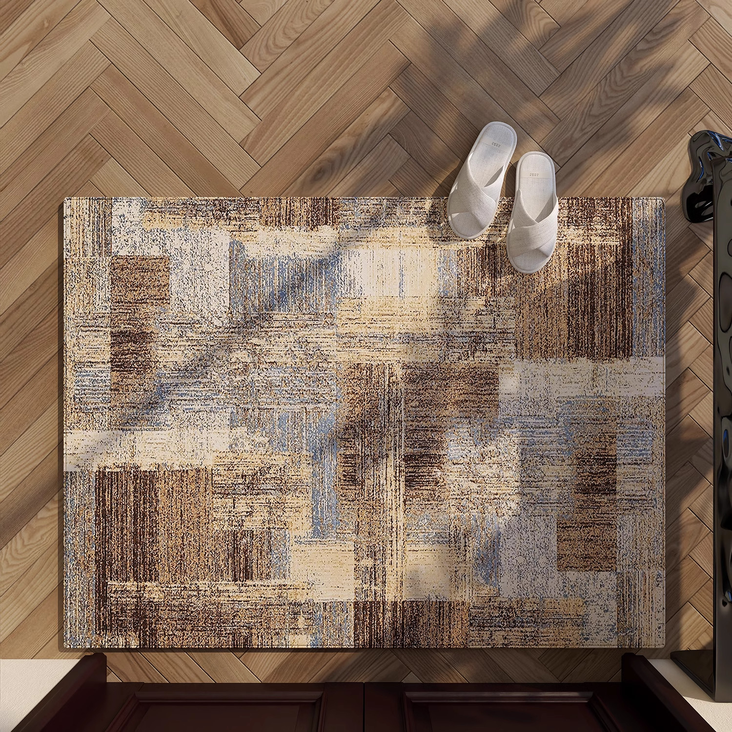 瑞士入户门地垫进门2025新款高级感防滑耐脏可裁剪玄关脚垫大门口,居家布艺,入户地垫,淘宝优惠券,粉丝福利购,淘宝优惠卷