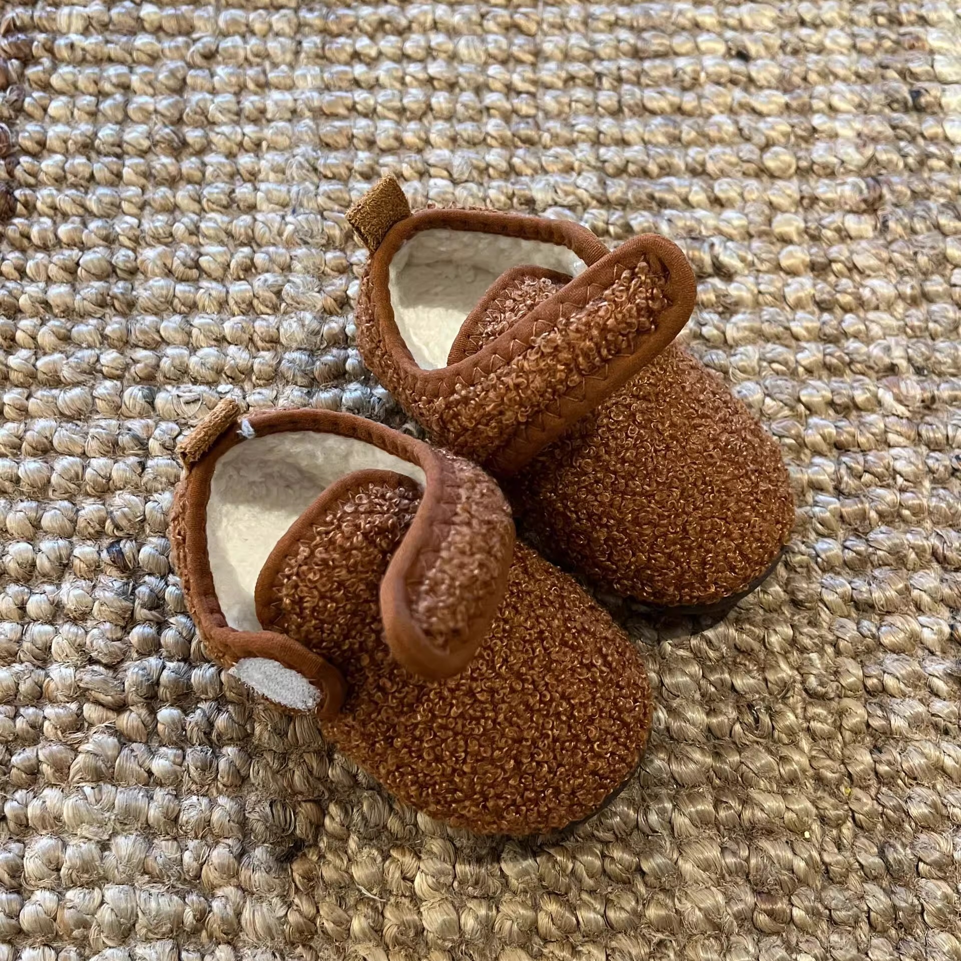 宝宝棉鞋儿童棉拖鞋包跟学步鞋加绒保暖防滑居家室内鞋婴幼不掉跟