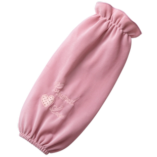 1/2/3双-高档袖套秋冬季护袖工作长款女家用成人上班袖筒清洁套袖