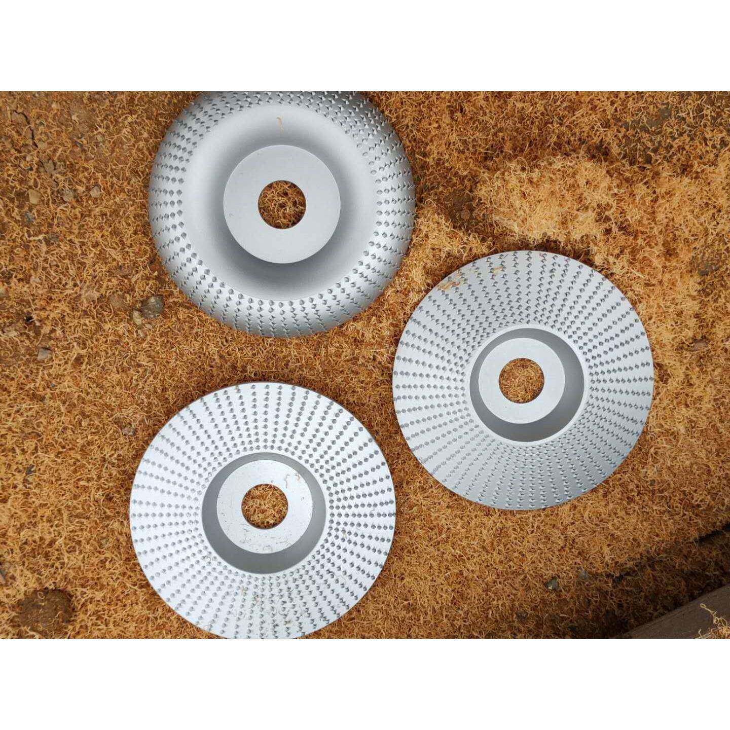 木刺工打磨塑刀角磨磨轮修磨刀抛光轮锉刀机磨盘盘形磨边机125磨