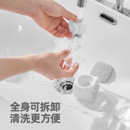 挤膏神器膏牙置物架全自动ecoco/意膏架壁挂收纳夹懒人牙儿牙童牙