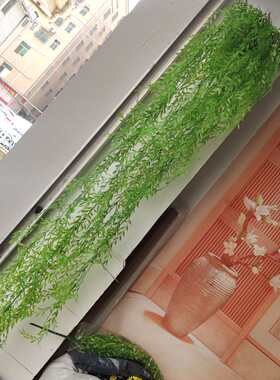 仿真叶子壁挂客厅遮挡植物