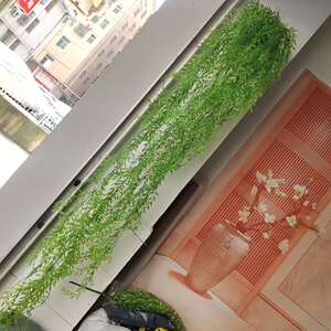 仿真叶子壁挂客厅遮挡植物