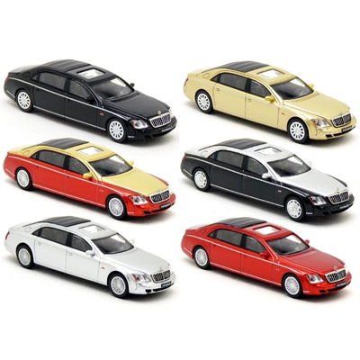 MC微缩都市 micro city 1/87比例 maybach迈巴赫 HO比例汽车模型