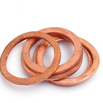 JB/ZQ4454紫铜垫片 密封垫圈 紫铜密封垫片金属铜垫片