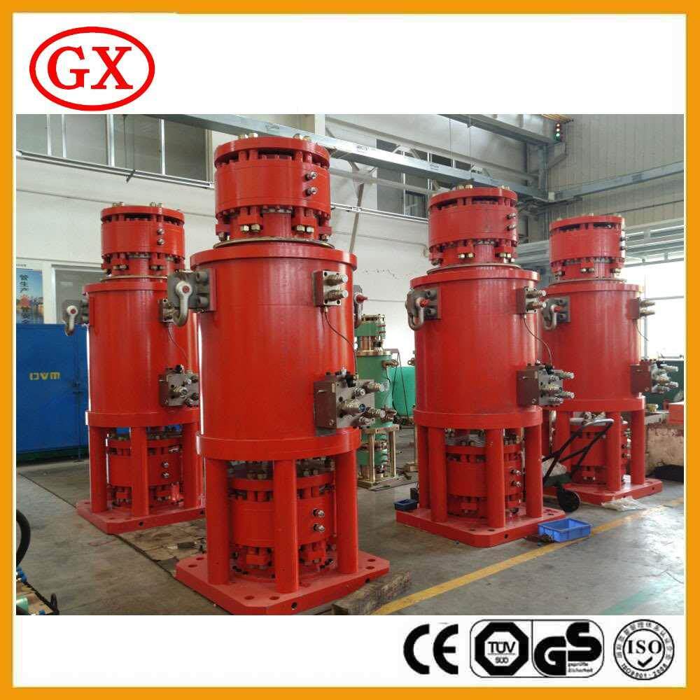 大型结构物提升平移900t钢绞线千斤顶平移倒装提升千斤顶