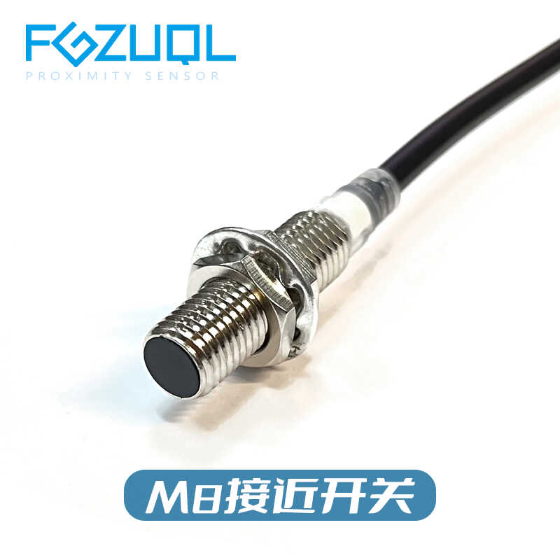 BM1-B1R5N2 短螺纹M8屏蔽型接近开关金属传感器三线NPN常闭12V24V